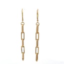 PENDIENTES PAPER ORO AMARILLO