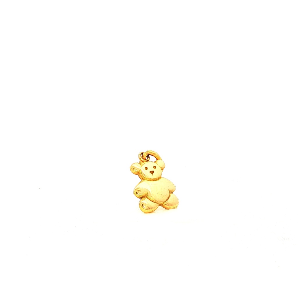 DIJE FIGURA OSO ORO AMARILLO