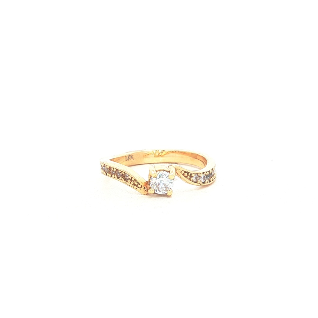 [HA301] ANILLO SOLITARIO CASTING ORO AMARILLO