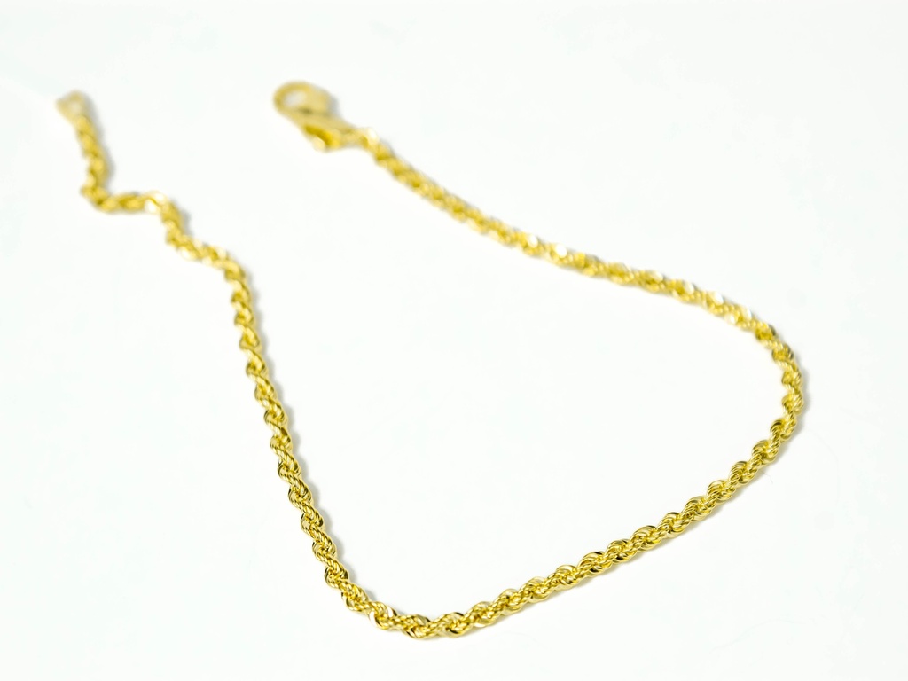 PULSERA FRANCISCANA ORO AMARILLO LASER ESPINATA