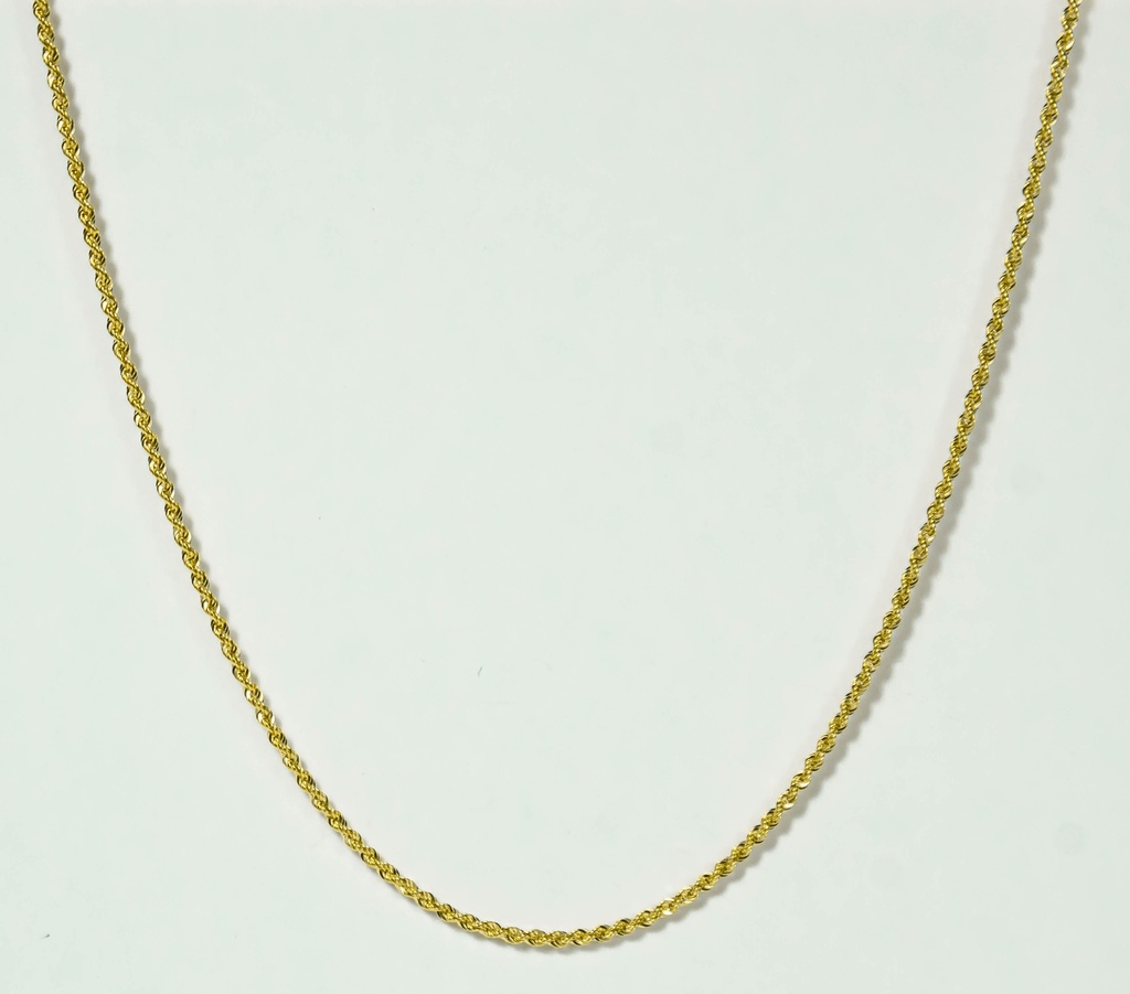 CADENA FRANCISCANA ORO AMARILLO LASER ESPINATA