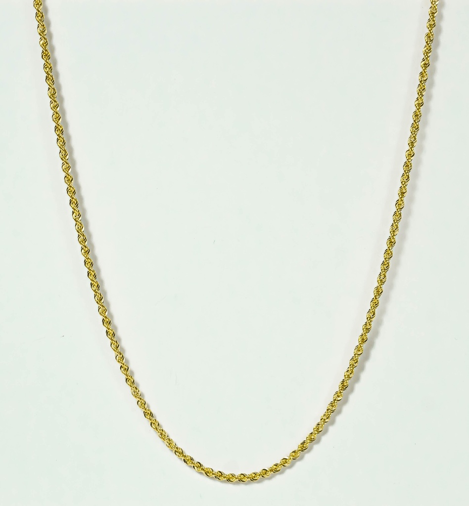CADENA FRANCISCANA ORO AMARILLO LASER ESPINATA