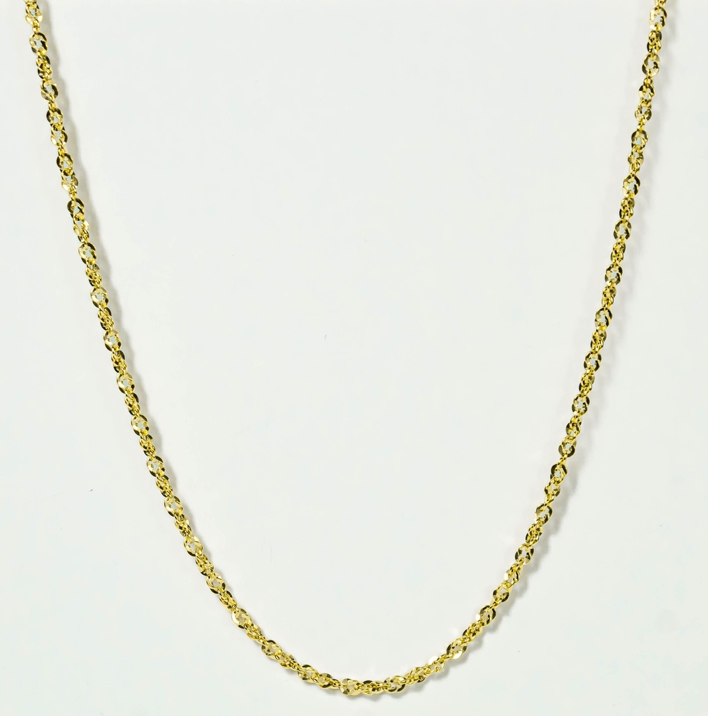 CADENA FRANCISCANA FLASH ORO AMARILLO 