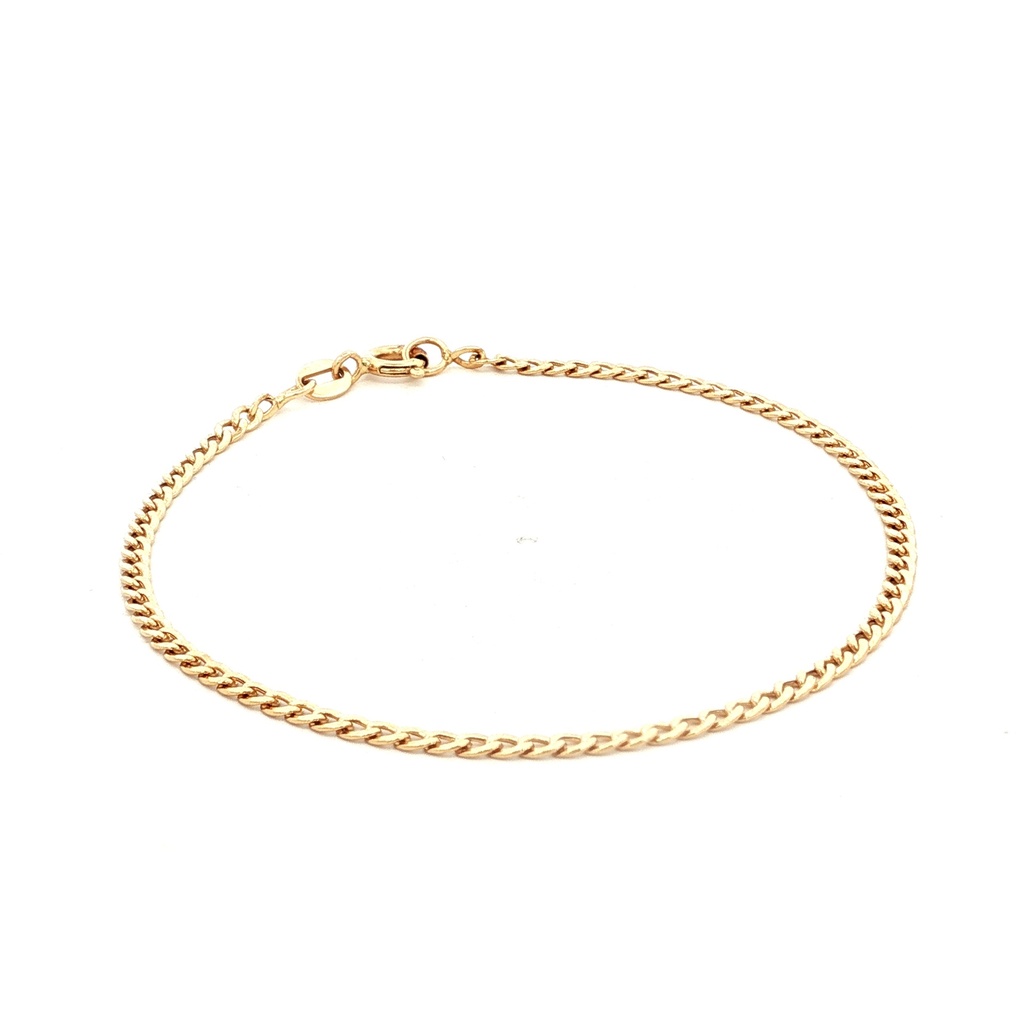 PULSERA GRUMETA ORO AMARILLO