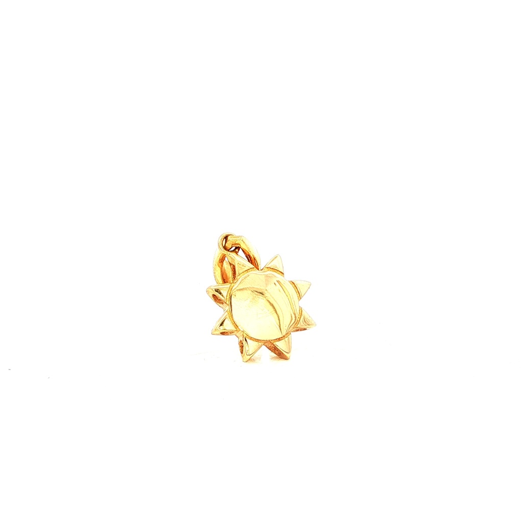 DIJE SOL ORO AMARILLO