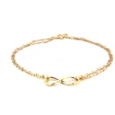PULSERA INFINITO ORO AMARILLO