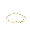 PULSERA AROS ORO AMARILLO