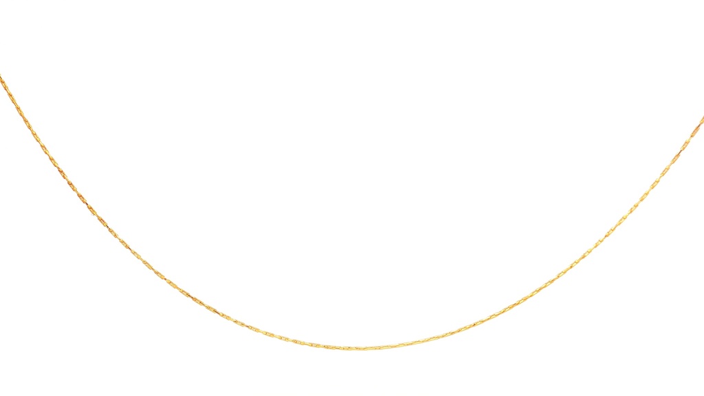 CADENA MINI ROLLON ESPECIAL DIAMANTADA ORO AMARILLO 