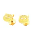 TOPOS GATO C/2 P. 0,80mm ORO AMARILLO