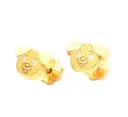 TOPOS PERRITO C/2 P. 0,80mm ORO AMARILLO