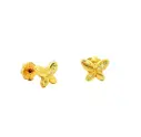 TOPOS MARIPOSA MOD-1 C/4 P. 0,80mm ORO AMARILLO
