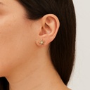 TOPOS ESTRELLA DE MAR "NACAR" ORO AMARILLO