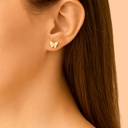 TOPOS MINI MARIPOSA SANTINADA MOD-C ORO AMARILLO