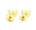 TOPOS MINI MARIPOSA SANTINADA MOD-C ORO AMARILLO