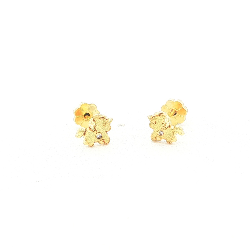 TOPOS MINI UNICORNIO C/P. 1mm ORO AMARILLO