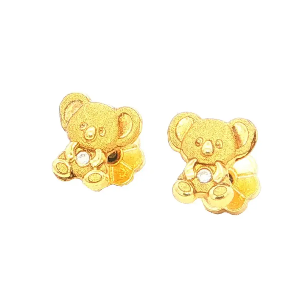 TOPOS MINI KOALA C/P. 1mm ORO AMARILLO