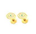TOPOS OJO TURCO C/11 P. 0,80mm ORO AMARILLO