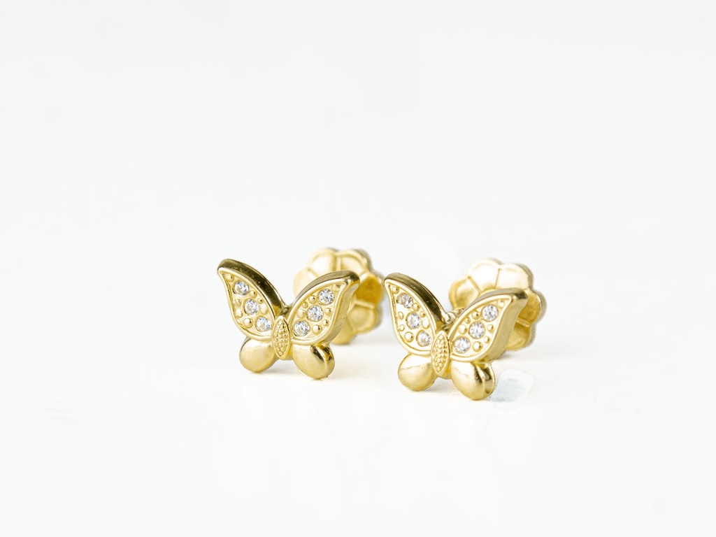 TOPOS MARIPOSA MOD-2 C/6 P. 0,80mm ORO AMARILLO