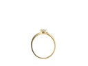 ANILLO HALO CASTING SOLITARIO ORO AMARILLO