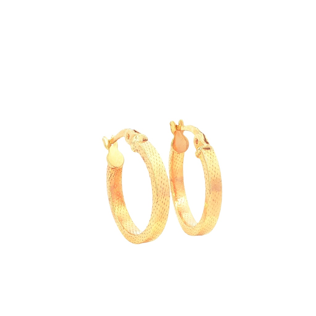 CANDONGAS PLANAS ORO AMARILLO