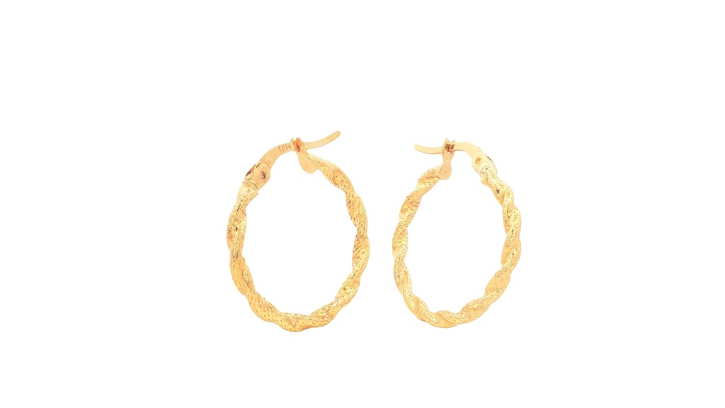 CANDONGAS MELCOCHAS CORRUGADAS ORO AMARILLO