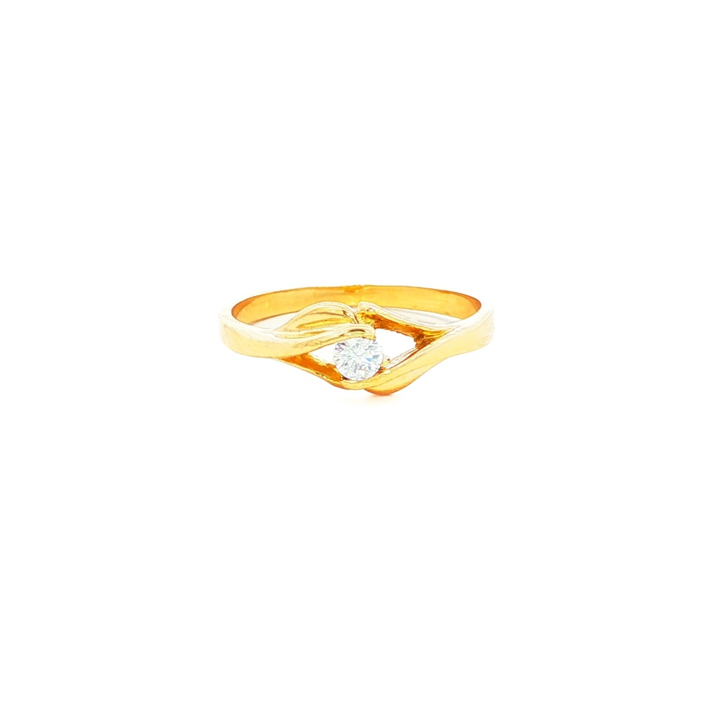 ANILLO SOLITARIO ORO AMARILLO