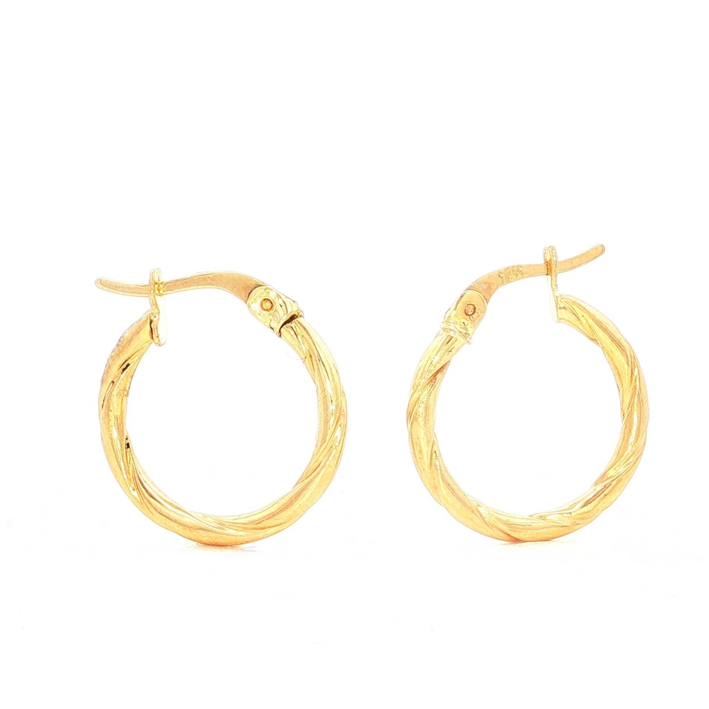 CANDONGAS MELCOCHAS LISAS ORO AMARILLO