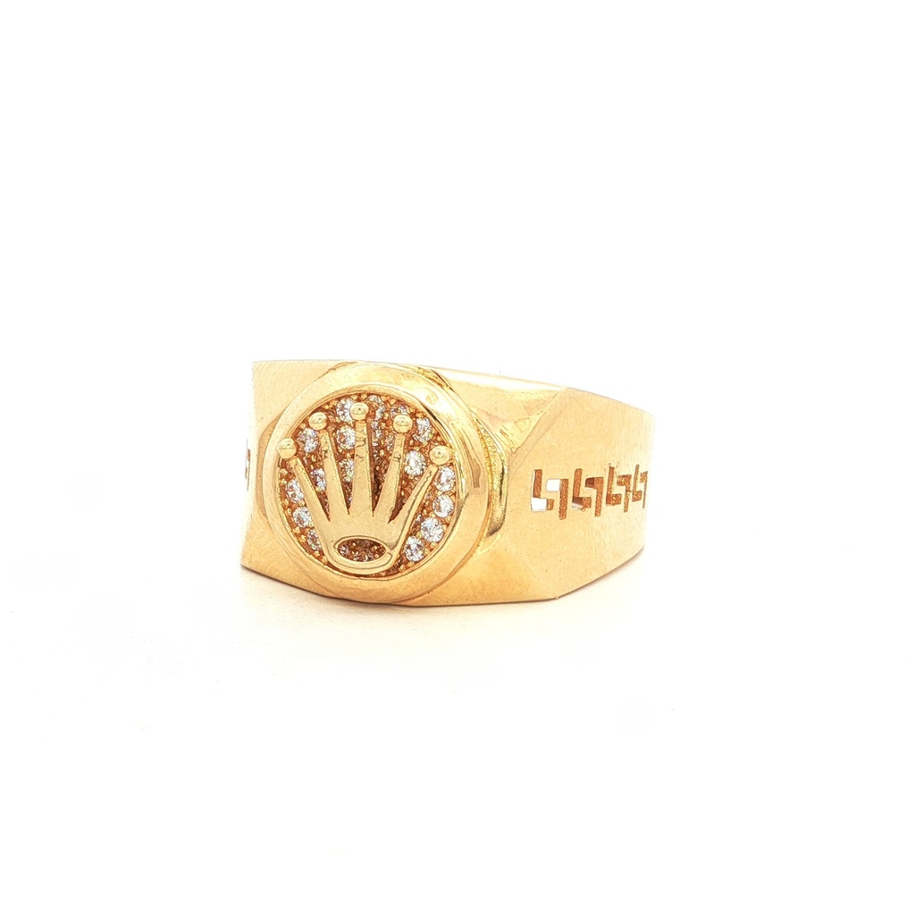 ANILLO CABALLERO ROLEX CASTING ORO AMARILLO 