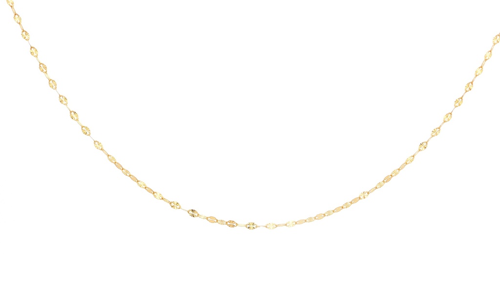 RXD023D1GAMA CADENA CRISPETA ORO AMARILLO 