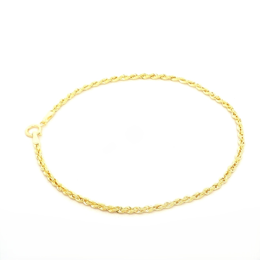 PULSERA FRANCISCANA ORO AMARILLO LASER ESPINATA