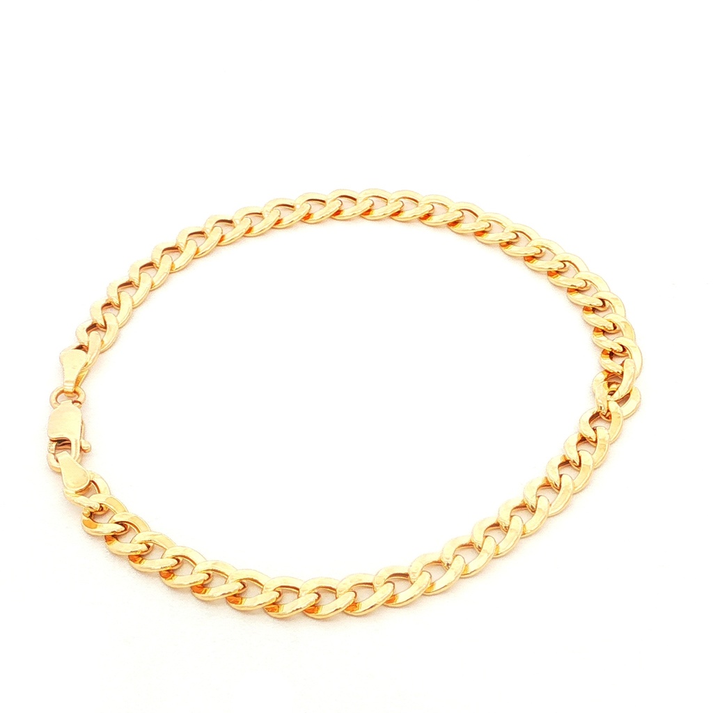 PULSERA GRUMETA ORO AMARILLO