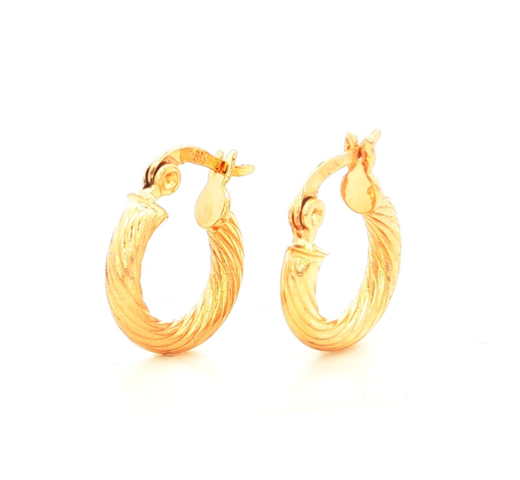CANDONGAS MELCOCHAS CON LINEAS ORO AMARILLO