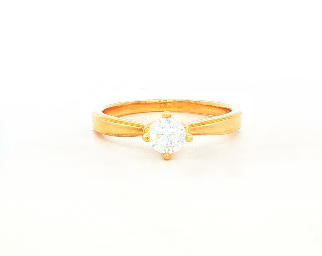 ANILLOS SOLITARIOS ORO AMARILLO