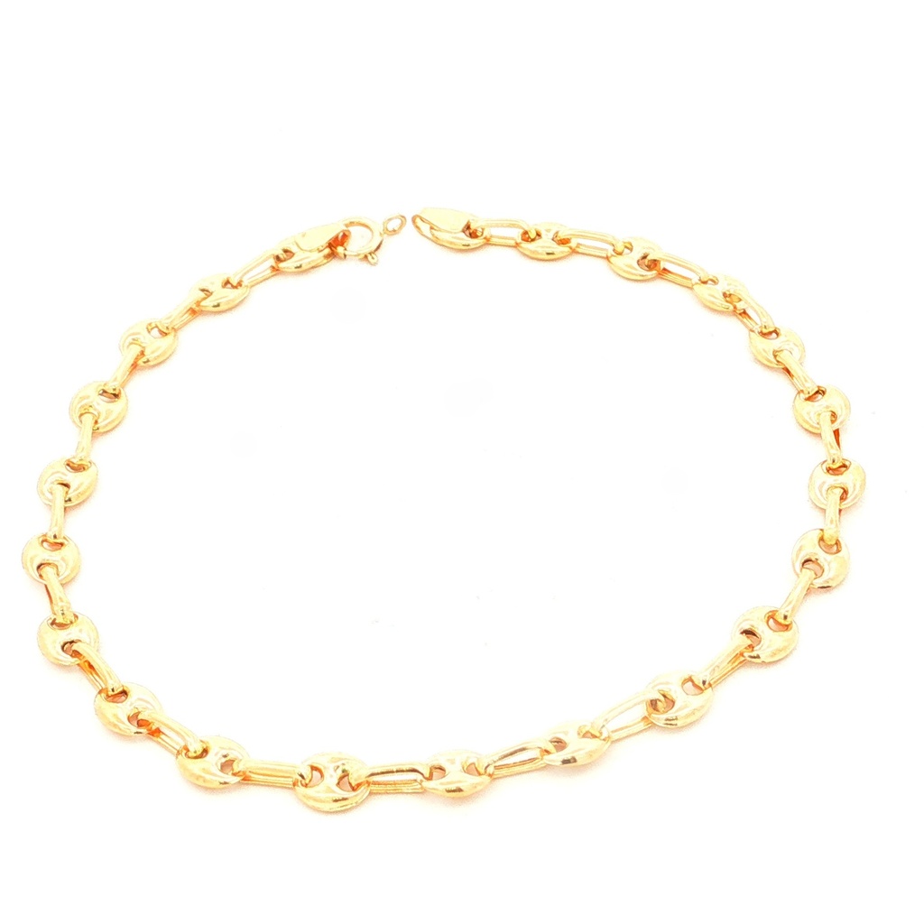 PULSERA GUCCI GRANO NUMERO 1 ORO AMARILLO