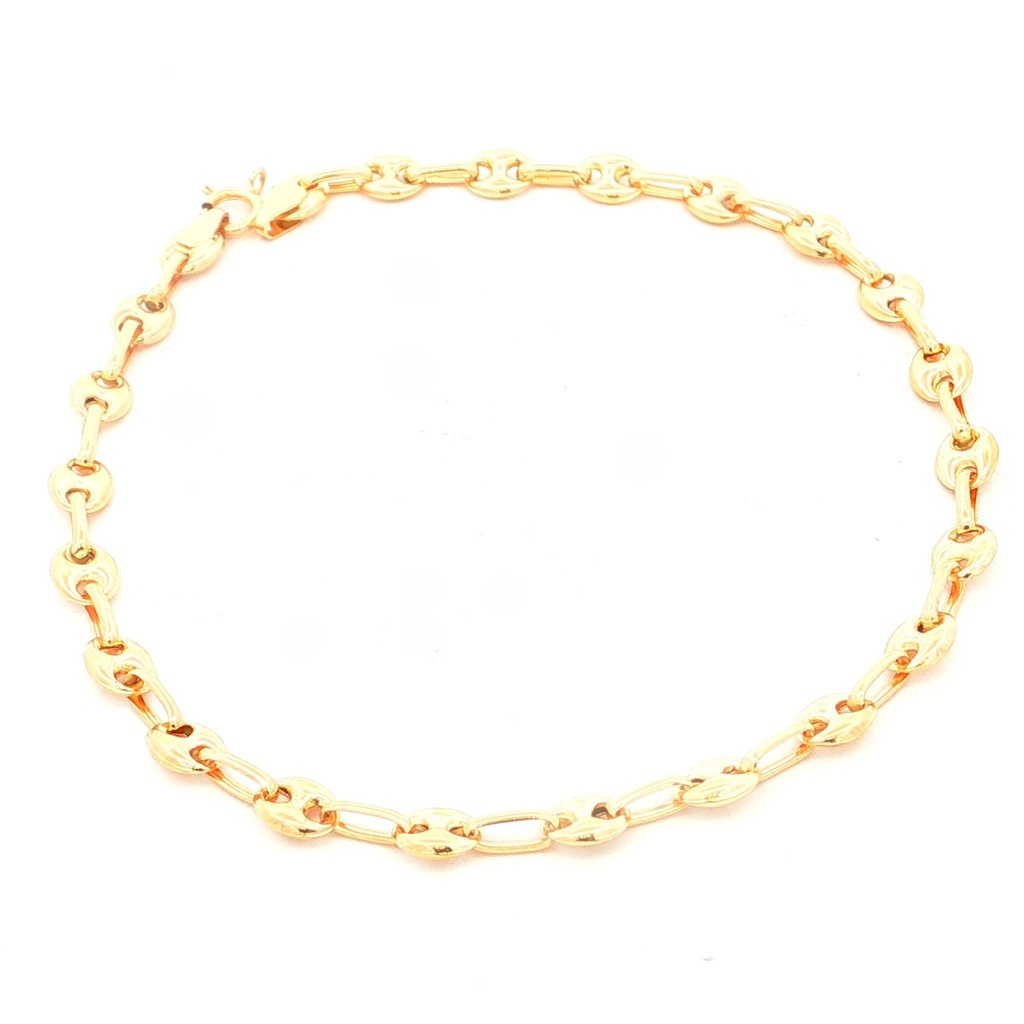 PULSERA GUCCI GRANO NUMERO 1 ORO AMARILLO