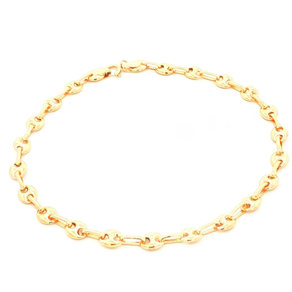 PULSERA GUCCI GRANO NUMERO 1 ORO AMARILLO