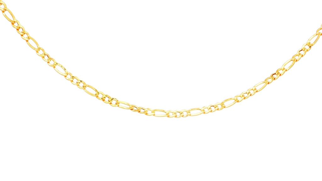 CADENA FIGARO ORO AMARILLO 