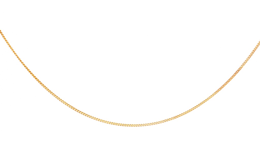 CADENA MINICUBANA ORO AMARILLO 
