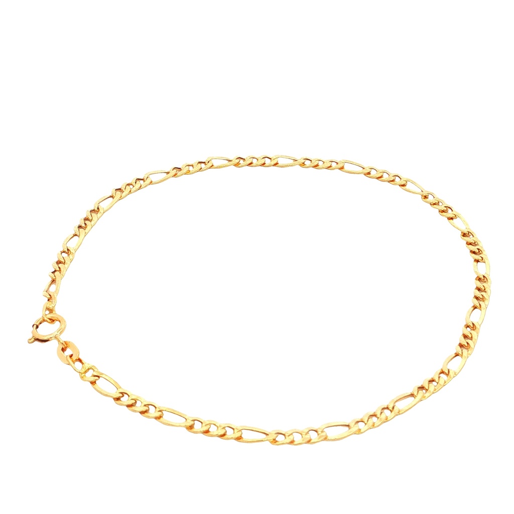 PULSERA FIGARO ORO AMARILLO