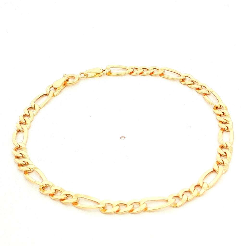 PULSERA FIGARO ORO AMARILLO