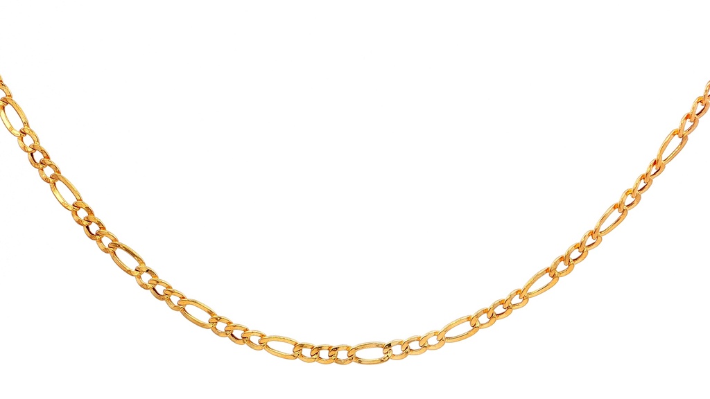 CADENA FIGARO ORO AMARILLO