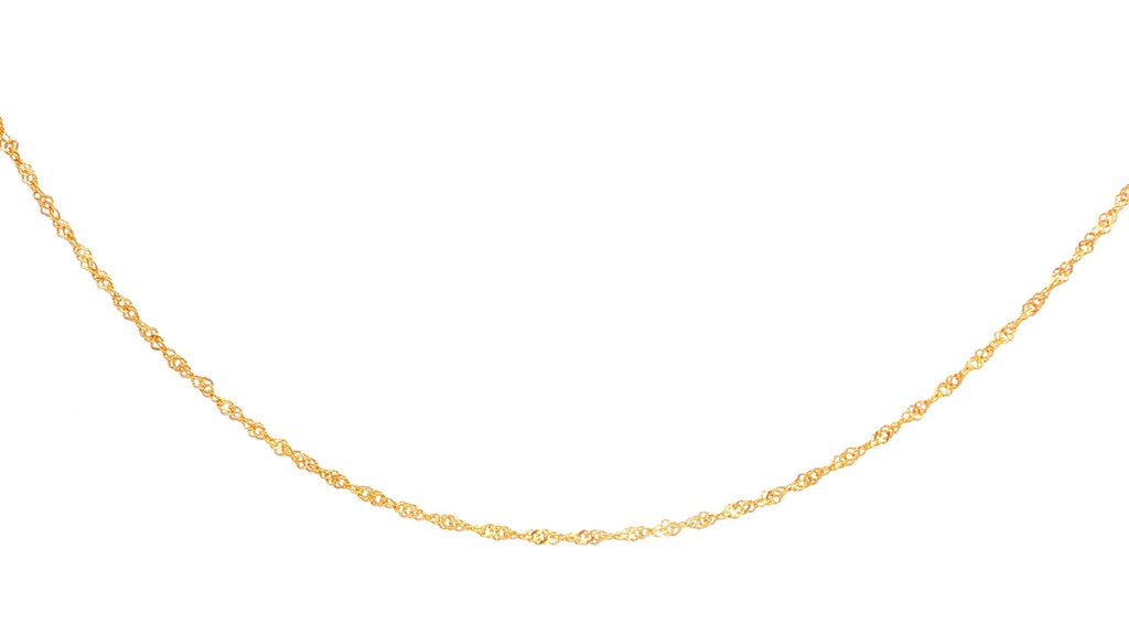 CADENA SINGAPUR  ORO AMARILLO