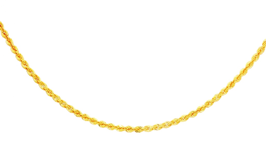 CADENA FRANCISCANA ORO AMARILLO LASER