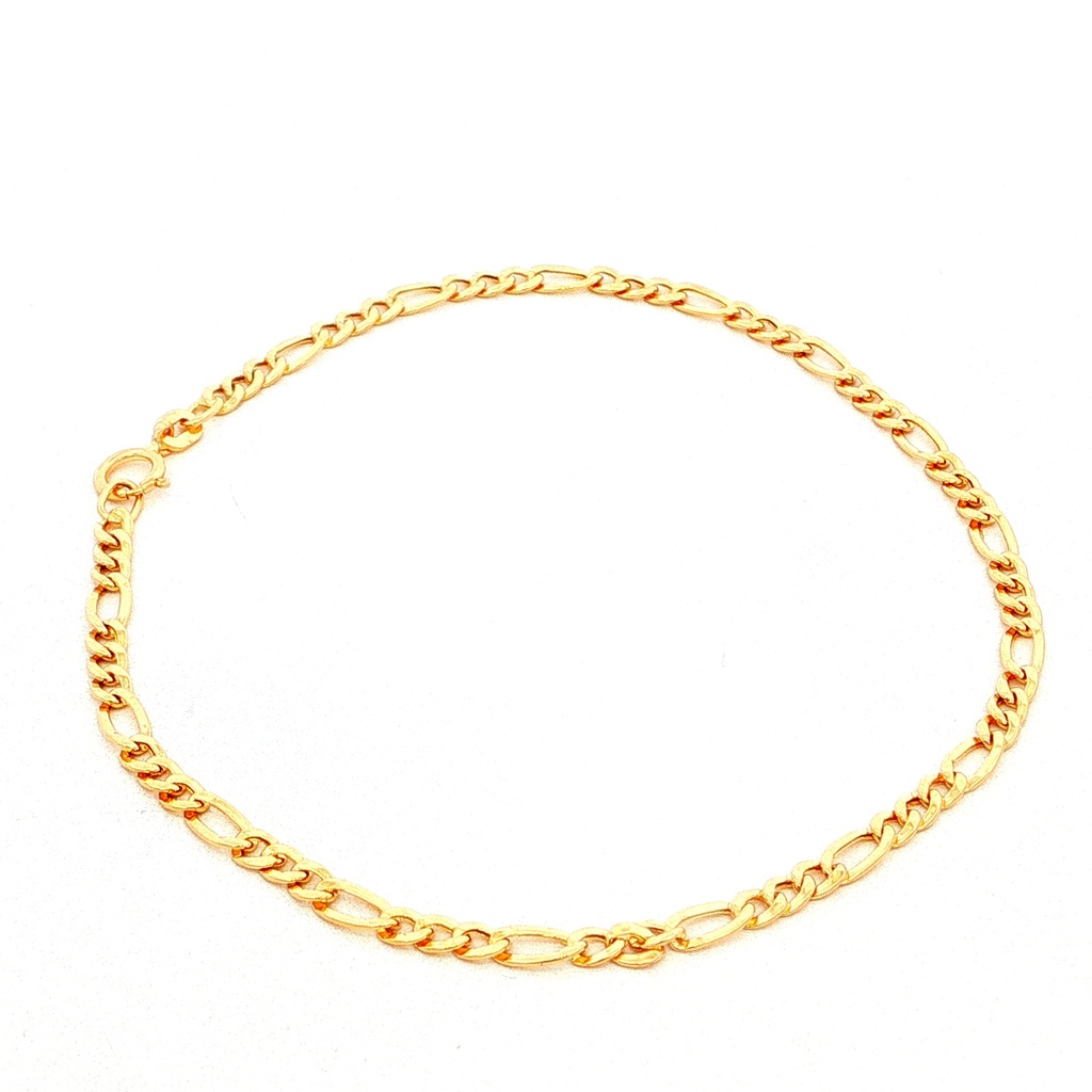 PULSERA FIGARO ORO AMARILLO