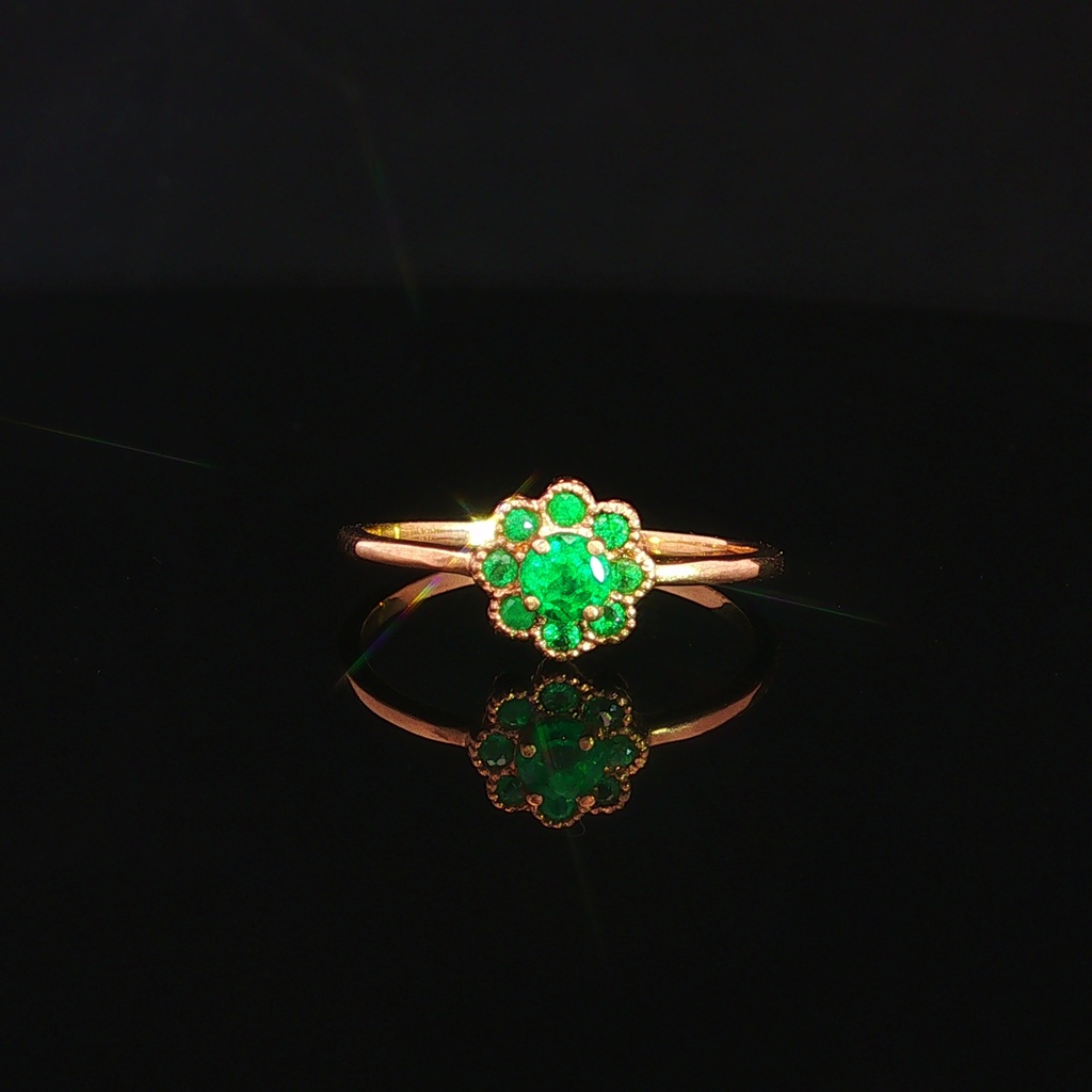 ANILLO AURA VINTAGE 2 ORO AMARILLO
