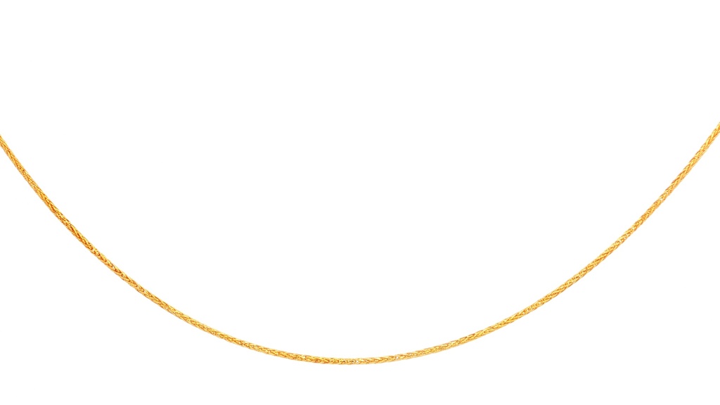 CADENA SPIGA ORO AMARILLO