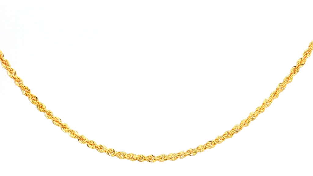 CADENA FRANCISCANA ORO AMARILLO LASER
