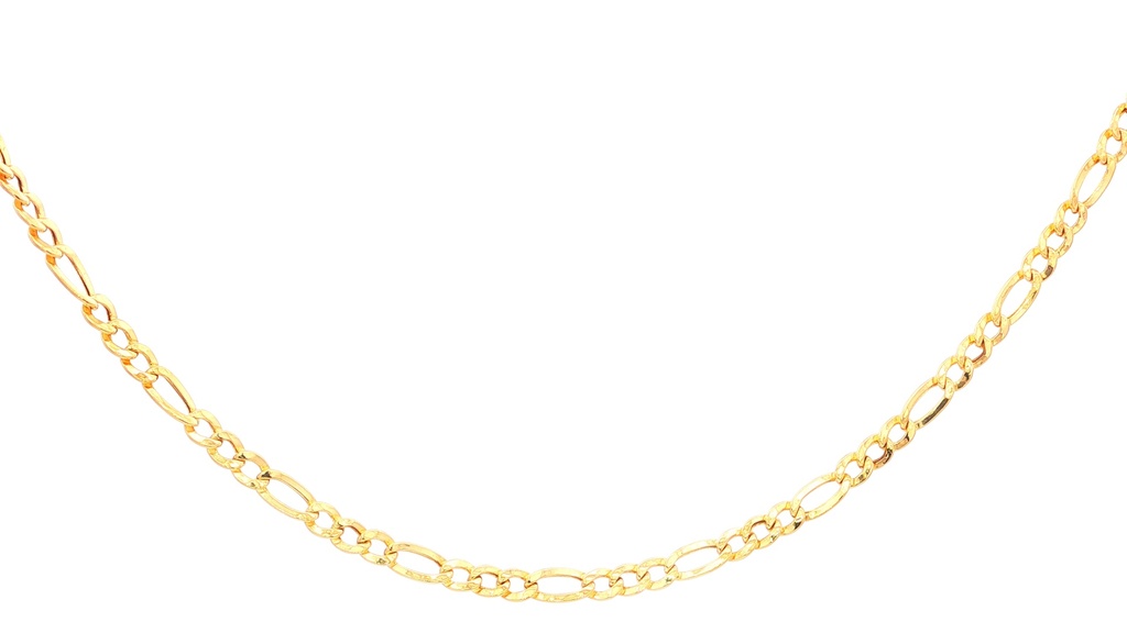 CADENA FIGARO ORO AMARILLO