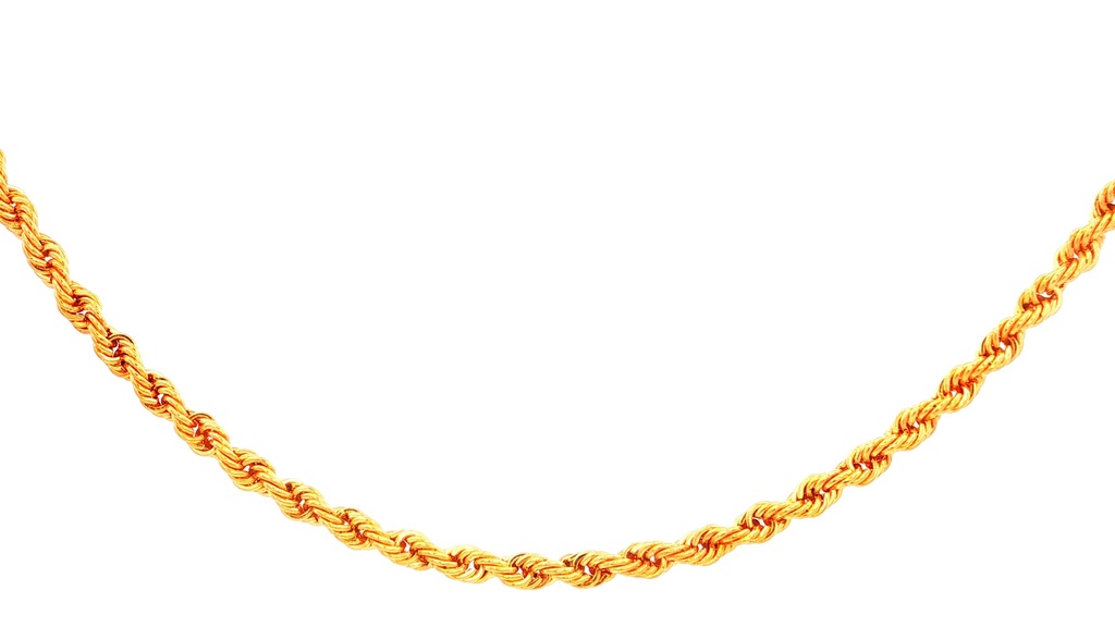CADENA FRANCISCANA ORO AMARILLO