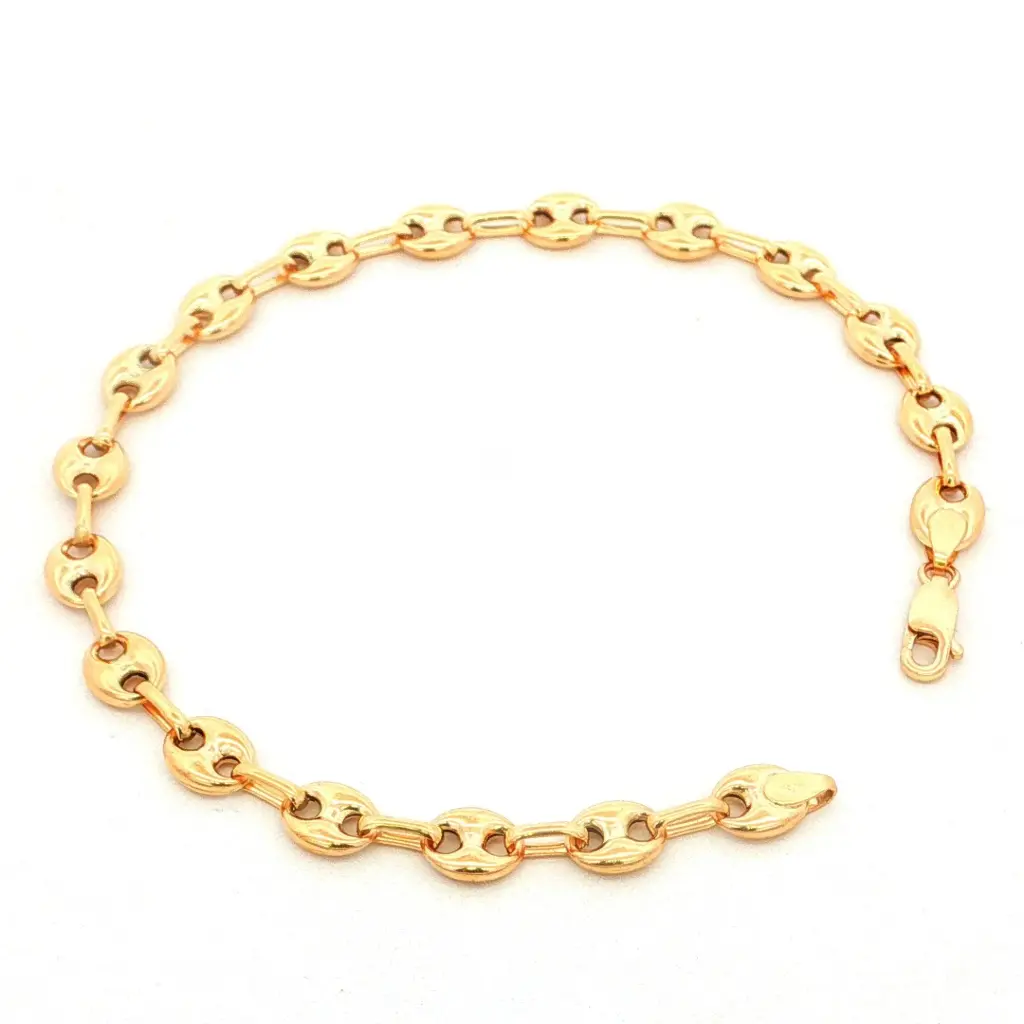 PULSERA GUCCI NUMERO 3 ORO AMARILLO